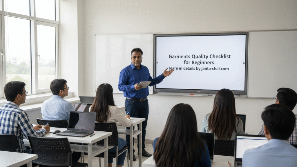 Garments Quality Checklist for Beginners